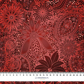RED LACE - Upholstery velour 