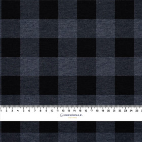 VICHY GRID BLACK / jeans - Sommersweat