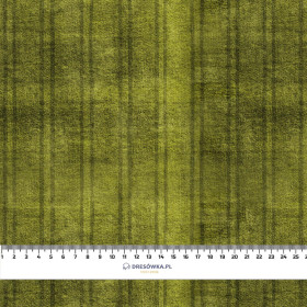 AUTUMN STRIPES  / green (AUTUMN COLORS) - Waterproof woven fabric