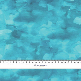 CAMOUFLAGE pat. 2 / sea blue - single jersey with elastane 