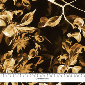 APPLE BLOSSOM pat. 1 (gold) / black  - Crepe
