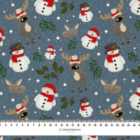 SNOWMEN AND REINDEERS / jeans (WINTER SQUAD) - single jersey with elastane 