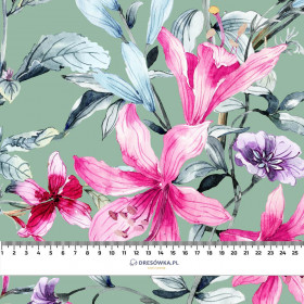 SPRING MEADOW pat. 3 - Woven Fabric for tablecloths