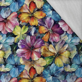 WATER-COLOR FLOWERS pat. 8 - Cotton muslin