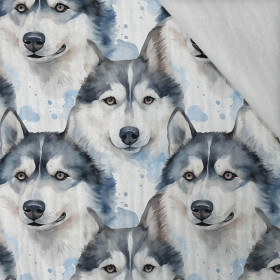 HUSKY DOG - Cotton muslin