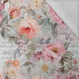 VINTAGE FLOWERS PAT. 13 - Cotton muslin