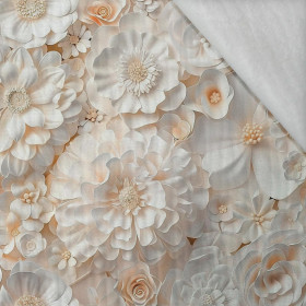 WHITE FLOWERS PAT. 4 - Cotton muslin