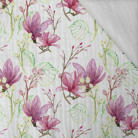 MAGNOLIAS PAT. 3 (BLOOMING MEADOW) - Cotton muslin