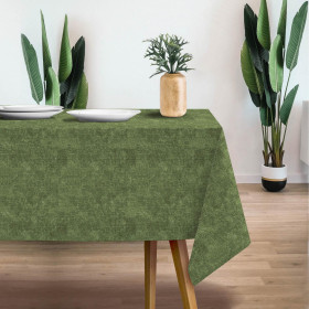 ACID WASH / olive - Woven Fabric for tablecloths