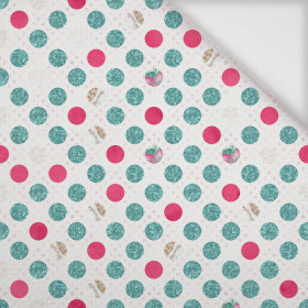 GLITTER DOTS PAT 2 - Woven Fabric for tablecloths