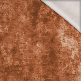 GRUNGE (caramel) - brushed knitwear with elastane ITY