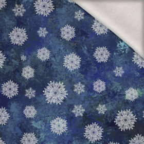 SNOWFLAKES PAT. 2 (WINTER IS COMING) - brushed knitwear with elastane ITY