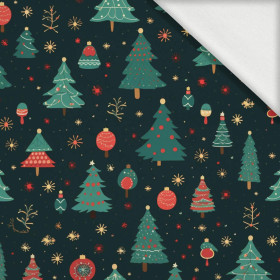 CHRISTMAS TREE PAT. 1 - looped knit fabric with elastane ITY