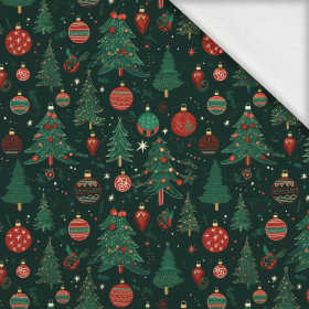 CHRISTMAS TREE PAT. 3 - looped knit fabric with elastane ITY