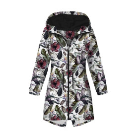 WOMEN'S PARKA (ANNA) - PARADISE FLOWERS - softshell