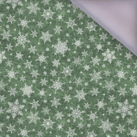 SNOWFLAKES PAT. 2 / ACID WASH BOTTLE GREEN - softshell