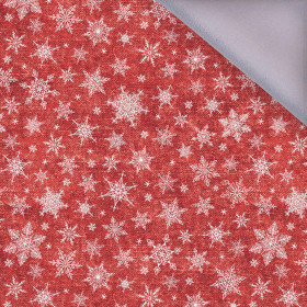 SNOWFLAKES PAT. 2 / ACID WASH RED - softshell