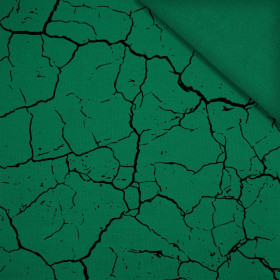 SCORCHED EARTH (black) / B-27 - green - looped knitwear 