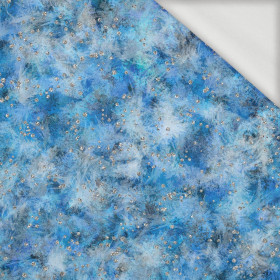 GLITTER FROST (WINTER IS COMING) - looped knit fabric