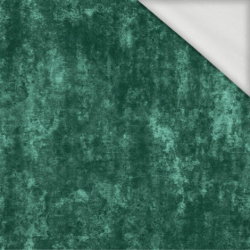 GRUNGE (bottled green) - looped knit fabric