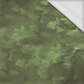 CAMOUFLAGE pat. 2 / olive - looped knit fabric
