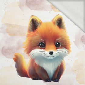 BABY FOX - panel (60cm x 50cm) looped knit