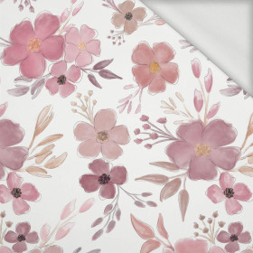 PAINTED FLOWERS pat. 1 - looped knit fabric