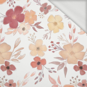 PAINTED FLOWERS pat. 2 - looped knit fabric