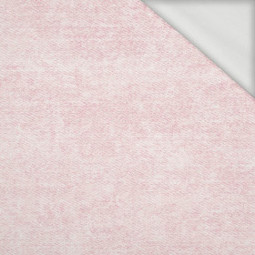 VINTAGE LOOK JEANS (pale pink) - looped knit fabric