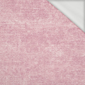 VINTAGE LOOK JEANS (rose quartz) - looped knit fabric
