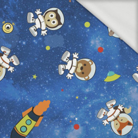 ANIMALS IN SPACE pat. 2 - looped knit fabric