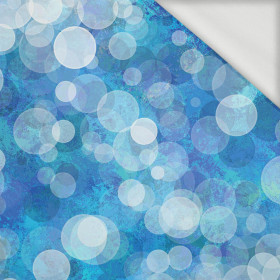 WINTER BOKEH (WINTER IS COMING) - looped knit fabric