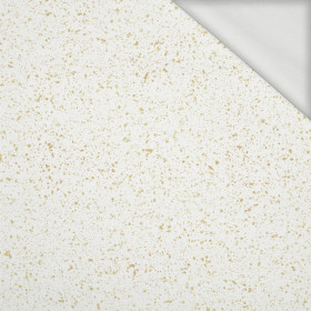 GOLDEN WINTER SKY (WHITE CHRISTMAS) - looped knit fabric