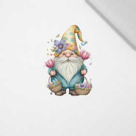 EASTER GNOME PAT. 1 - panel (60cm x 50cm) Cotton woven fabric