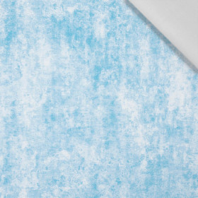 GRUNGE (light blue) - Cotton woven fabric
