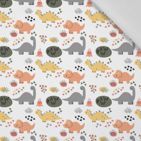 COLORFUL DINOSAURS pat. 2 - Cotton woven fabric