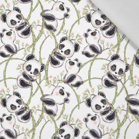 CHARMING PANDAS - Cotton woven fabric