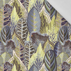 GREEN JUNGLE pat. 2 (VINTAGE) - Cotton woven fabric