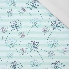 DANDELIONS / STRIPES (DRAGONFLIES AND DANDELIONS) - single jersey with elastane 