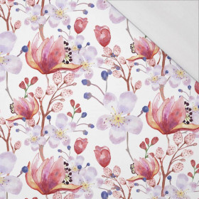 APPLE BLOSSOM AND MAGNOLIAS PAT. 2 (BLOOMING MEADOW) - single jersey with elastane 