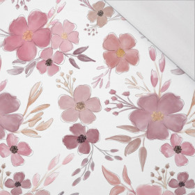 PAINTED FLOWERS pat. 1 - single jersey with elastane 