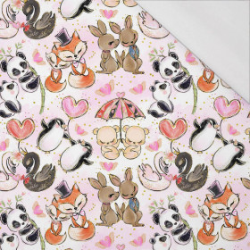 LITTLE ANIMALS IN LOVE - single jersey with elastane 