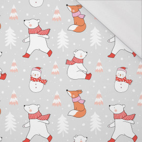 WINTER WALK (WINTER FUN) - single jersey with elastane 