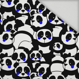 50cm PANDAS / classic blue - quick-drying woven fabric
