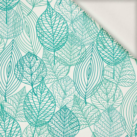 LEAVES  - viscose woven fabric