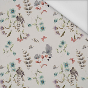 BIRDS AND BUTTERFLIES (INTO THE WOODS) - Waterproof woven fabric