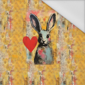 HARE PORTRAIT - panel (60cm x 50cm) Waterproof woven fabric