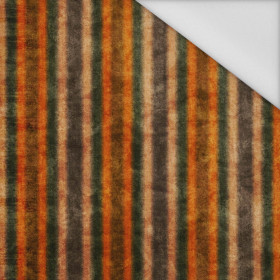 AUTUMN STRIPES  / colorful (AUTUMN COLORS) - Waterproof woven fabric