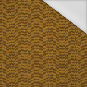 HERRINGBONE / NIGHT CALL / mustard - Waterproof woven fabric