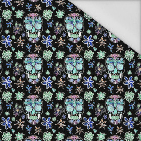 NEON SKULLS pat. 2 (DIA DE LOS MUERTOS) - Waterproof woven fabric